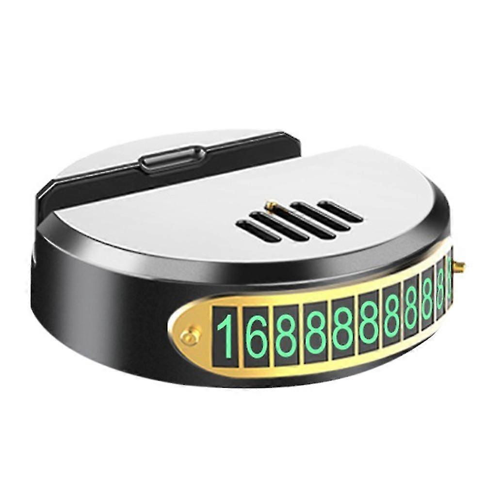 Creative Car Aromatherapy Car Mobile Phone Holder Temporary Black