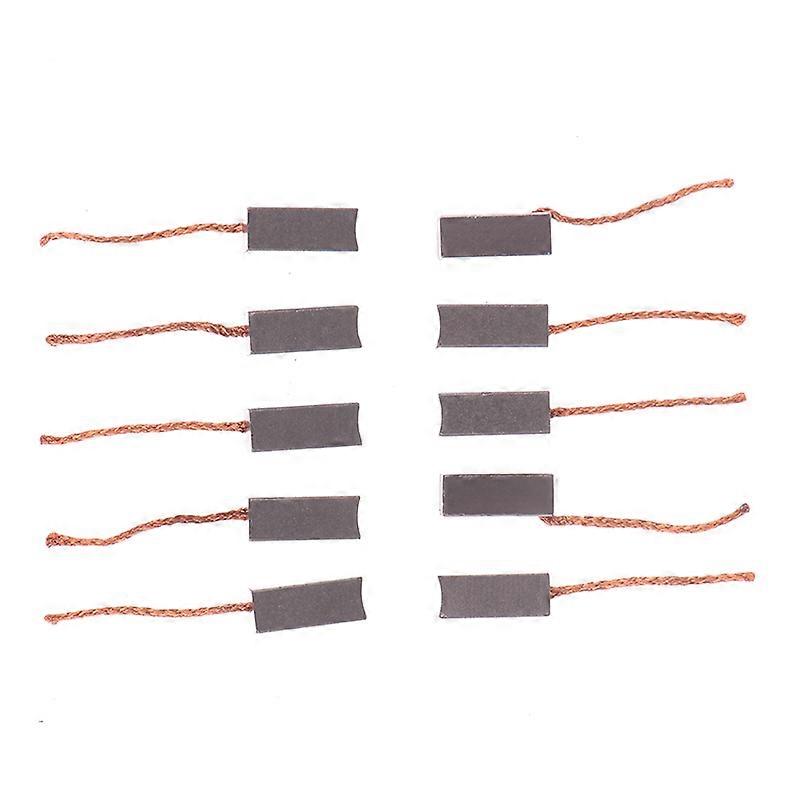 10pcs מברשת פחמן למפוח מפוח לרכב מפוח אוויר 8 * 8 * 20 מ"מ