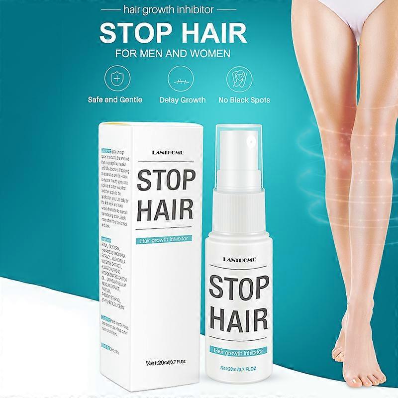 Hair Growth Inhibiting Spray Natural Stop Hair Growth Spray Non-Irritating Moisturizing for Men