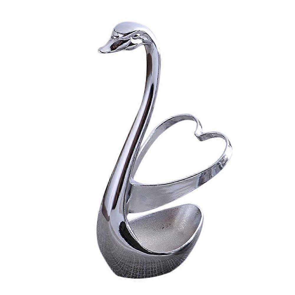 Porta posate Swan Fork Spoon Tableware Rack Home Kitchen Accessories