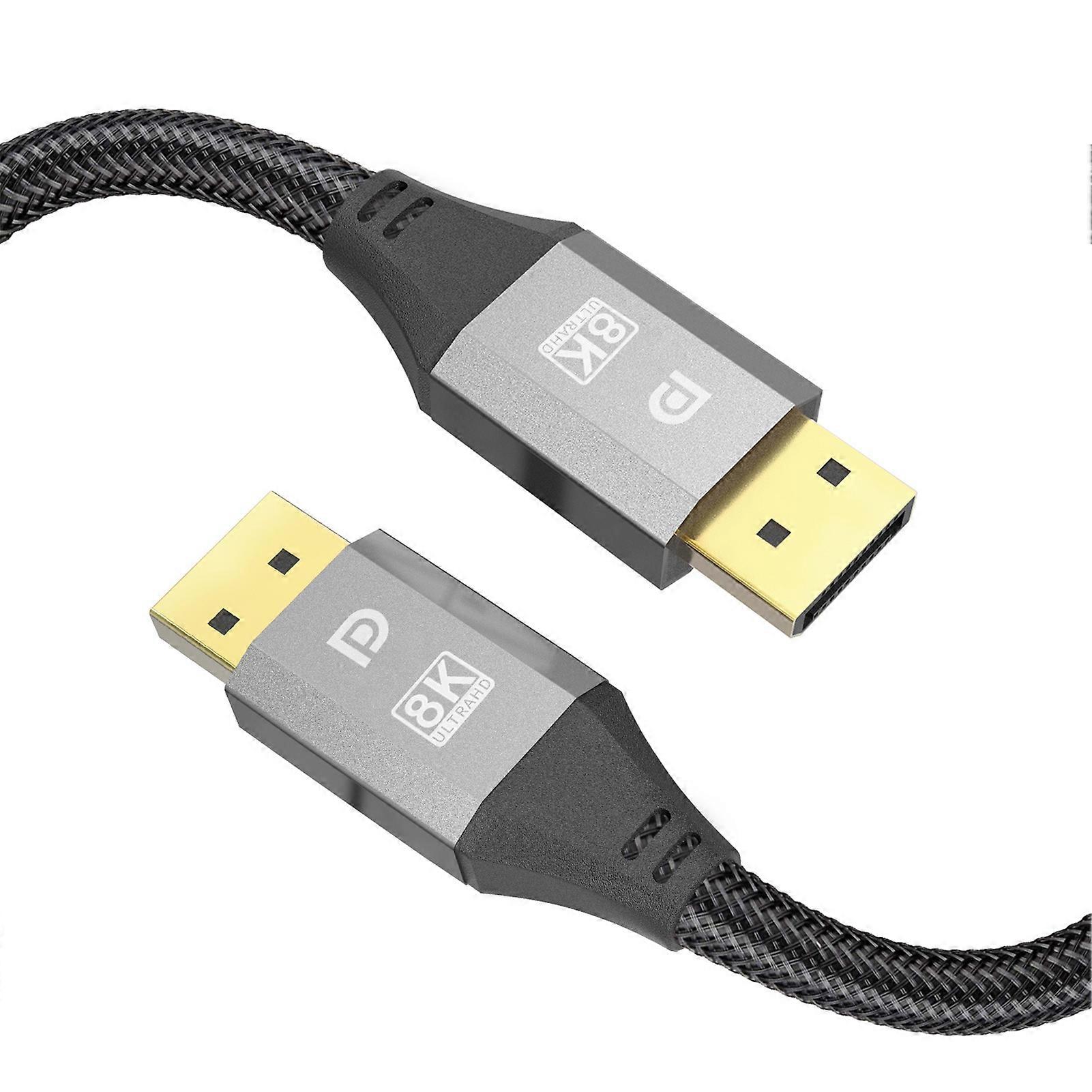 8k Pentru monitor 1m 1.5m 2m 3m TV Computer Accesorii laptop de mare viteză Mini PC DisplayPort cablu 32 bit proiector Converter