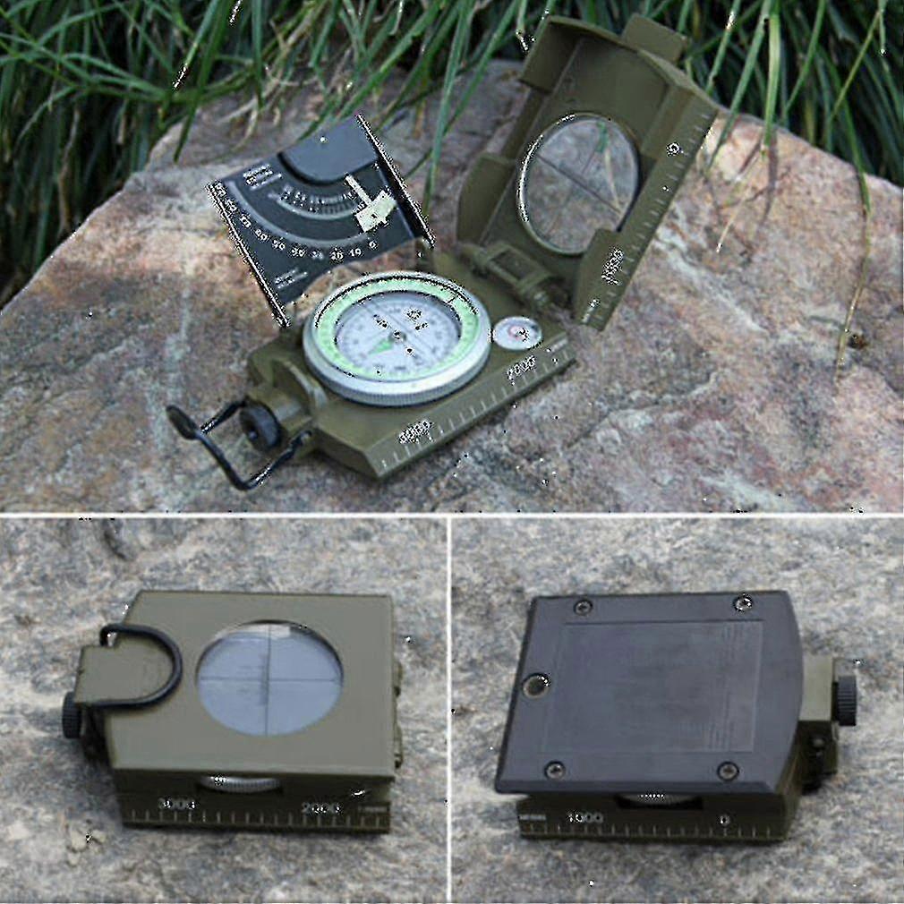 Professional Military Army Sighting Luminous Compass With Inclinometer