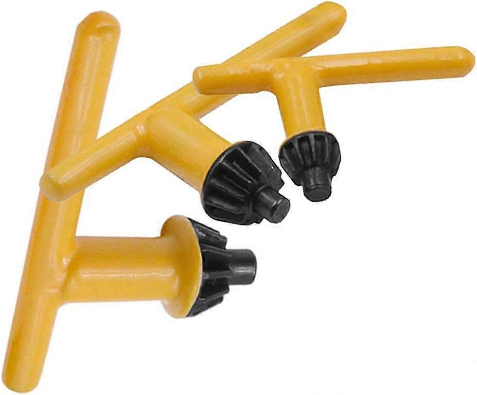 3 Packs Drill Keys 6mm/10mm 13mm 16mm Drill Chuck Key Universal Metal T-shaped Replacement Keys for Drill Chucks,2024 Ping