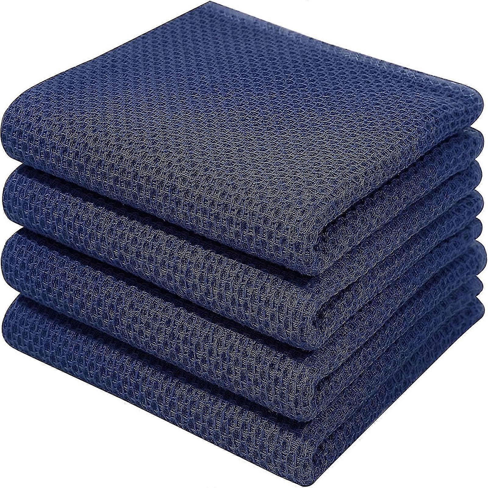 6x Torchons 100% Coton Séchage Rapide Packs Cuisine Nettoyage Torchons Séchage
