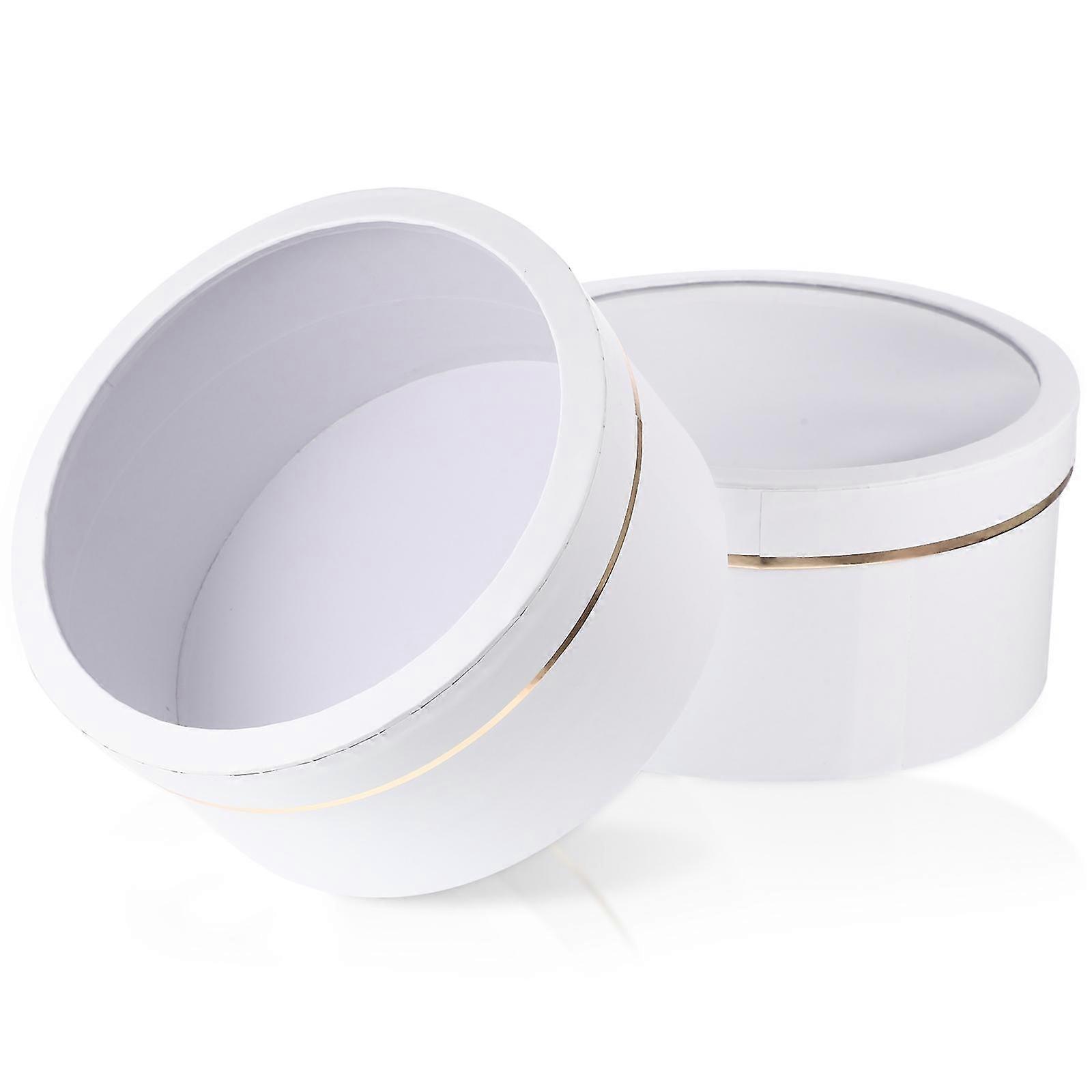 2pcs Flowers Packaging Boxes Gift Boxes with Lids Valentine Packaging Boxes Z