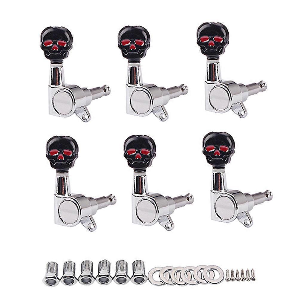 Guitar Locking Tuners Machine Heads Tuning Pegs Keys Set
