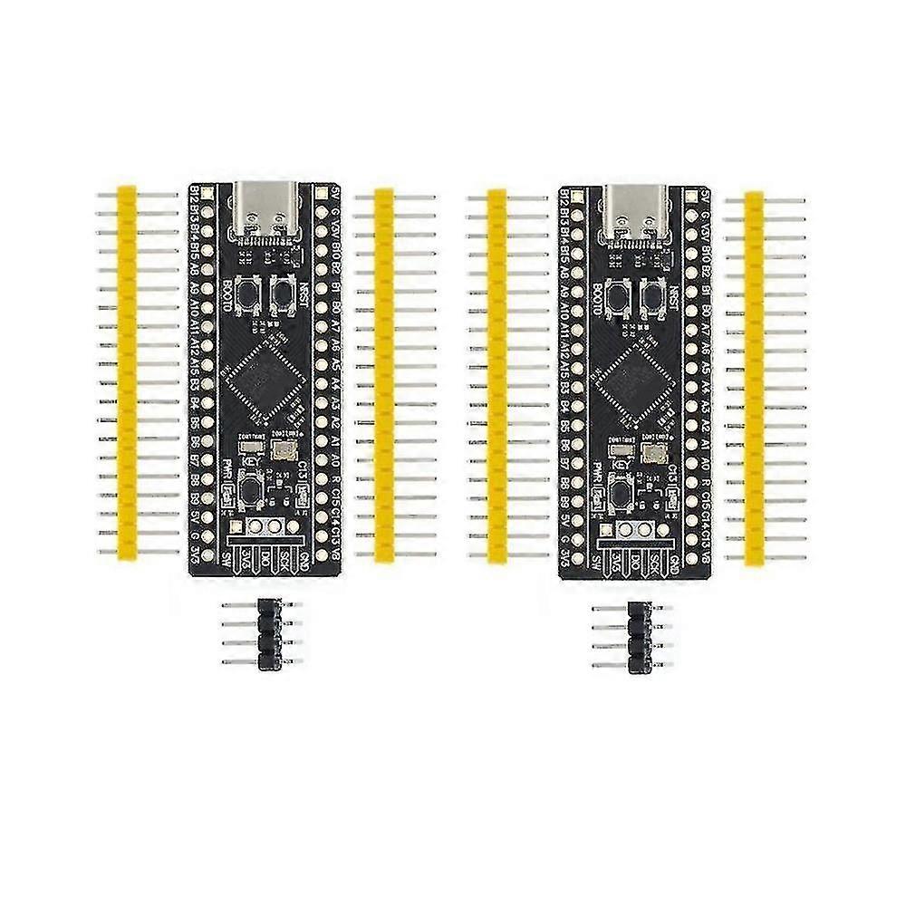 2pcs Stm32f411 Development Board, Stm32f411ceu6 Stm32f4 Learning Board, Support For Programming