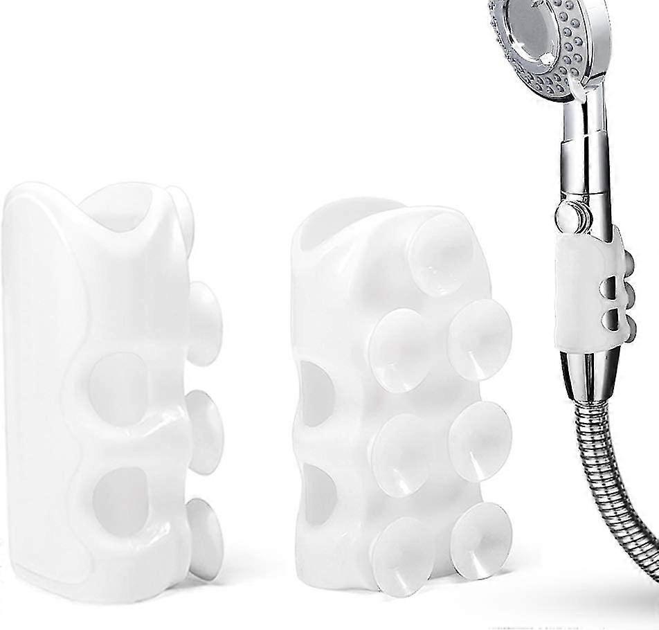 Silicone Vacuum Suction Cup Shower Rack Adjustable And Detachable Shower Rack