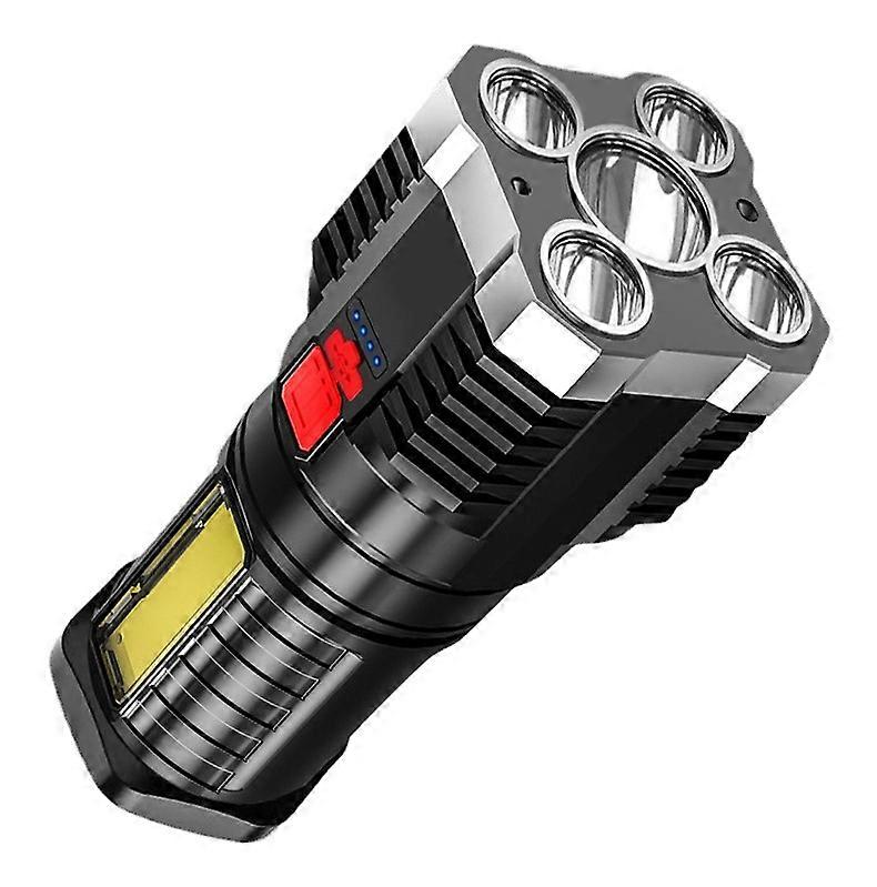 Led Flashlights,tactical Flashlight High Lumens Lights Batteries Portable Waterproof Zoomable Flashlight