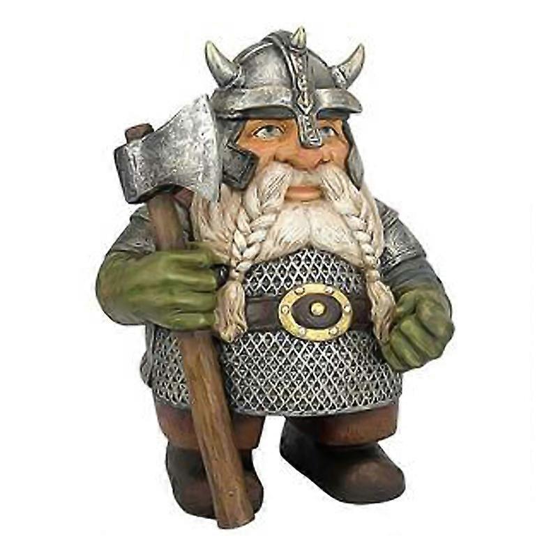 Statue Model Wide Application Vivid Resin Axe Soldier Shape Statue Display for Garden KAESI KAESI