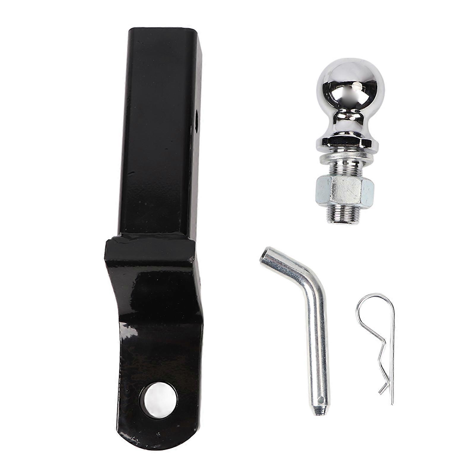 Trailer Hitch Ball Mount Steel Construction High Strength Rustproof Universal for 2in Receiver