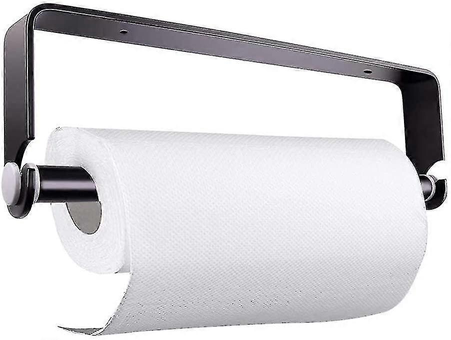 Under Cabinet Kitchen Roll Holder Wall Mounted & Self Adhesive Kitchen Paper