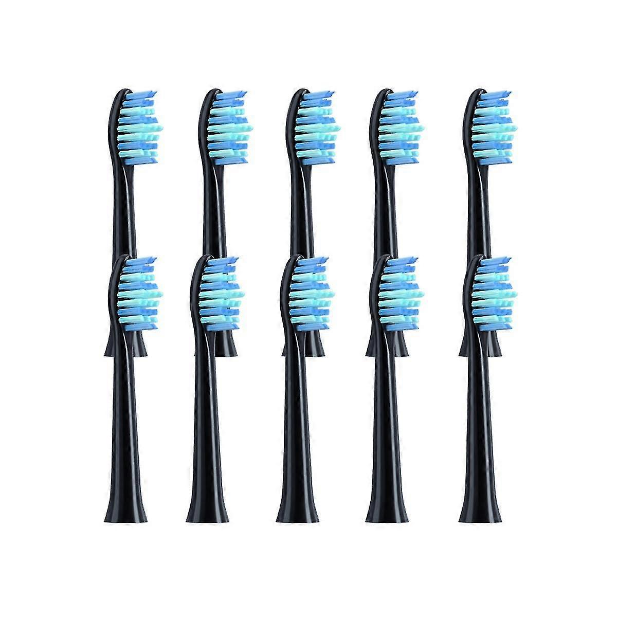 10pcs Replacement For /lebooo/fupai//zr Smart Electric Toothbrush Clean Brush Heads Dental Replace