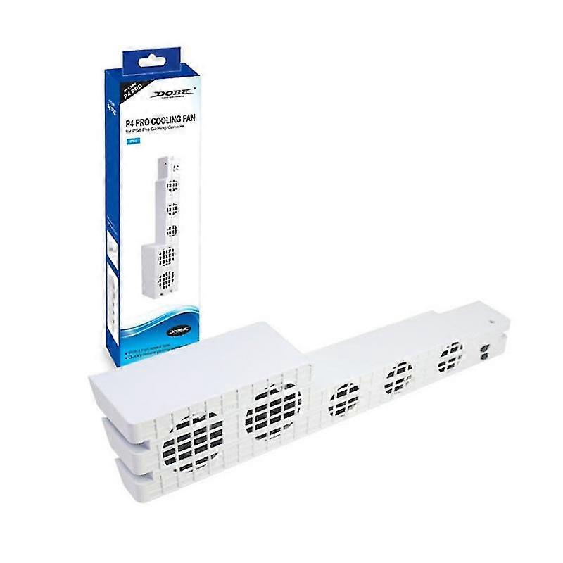 مروحة تبريد ل PS4 Ps4 Pro ، مبرد خارجي USB 5 مروحة توربو للتحكم في درجة الحرارة مراوح تبريد متوافقة مع سوني