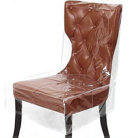 Chair dust cover transparent