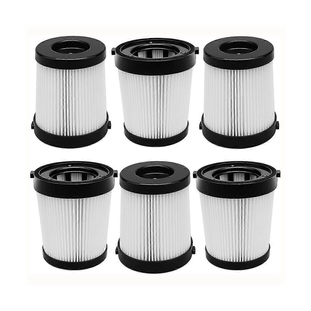 6 Pack FSV001 HEPA Filter Fit for FSV001 FSV101 Cordless Stick Vacuum Cleaners Series