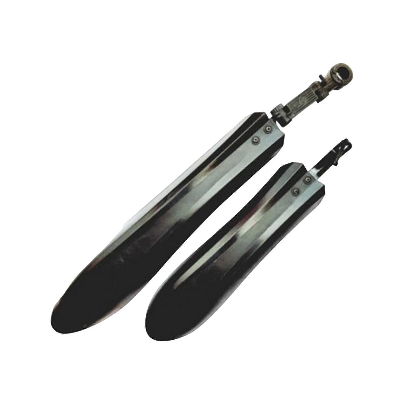 Generic Bike Mudguards Easy Installation Universal Front and Rear Mud Guards