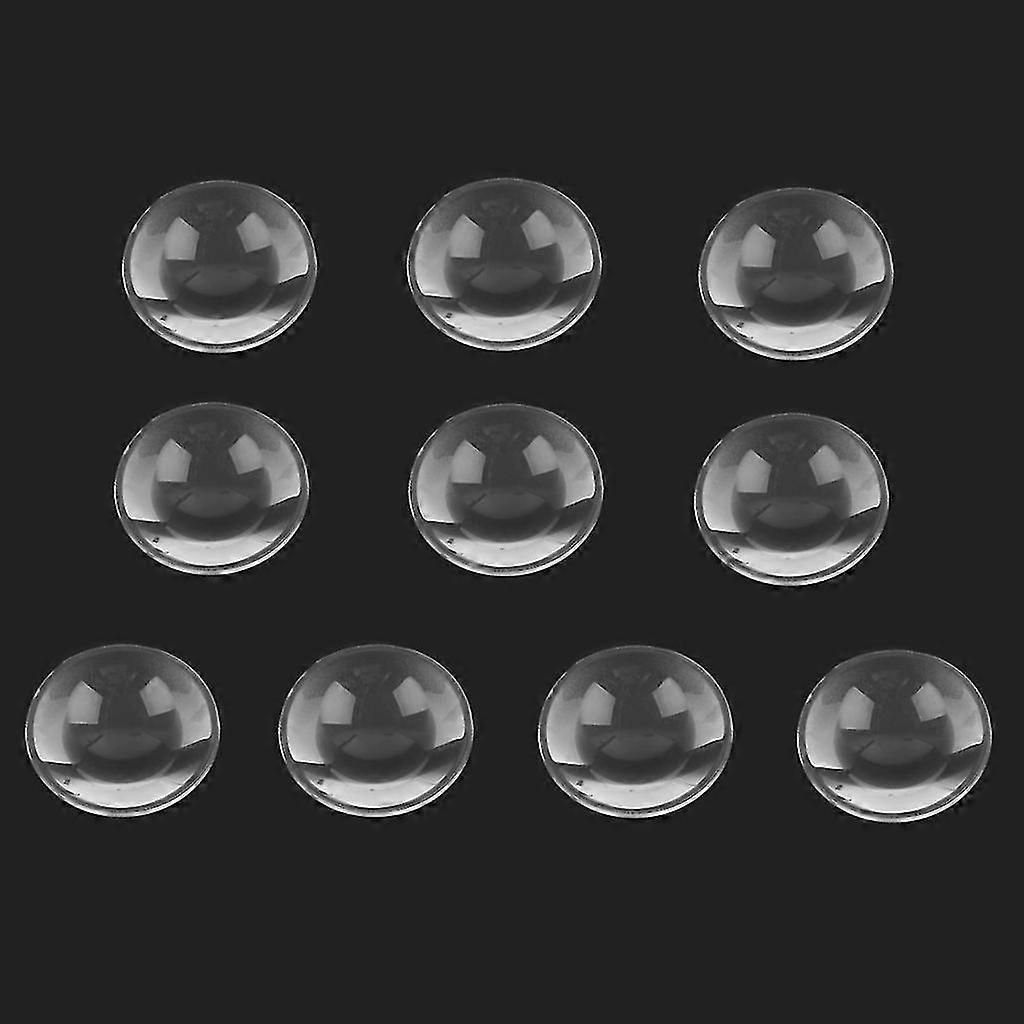 10 Pieces 25/34/42mm Diameter Double Convex Lenses for Google VR Project