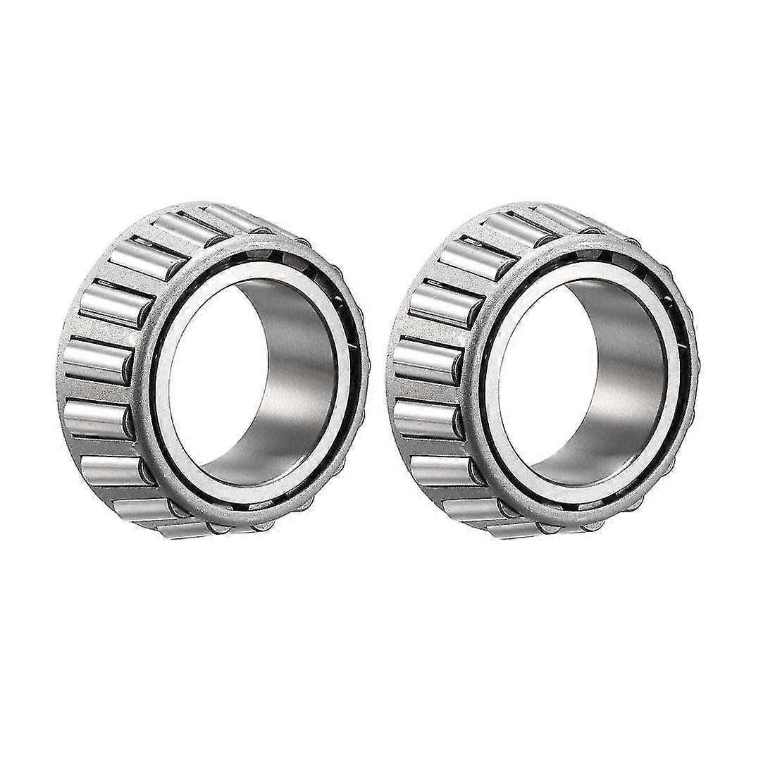 2 stk konisk rullelager enkeltkjegle 1,25 boring 0,66 tommer bredde c