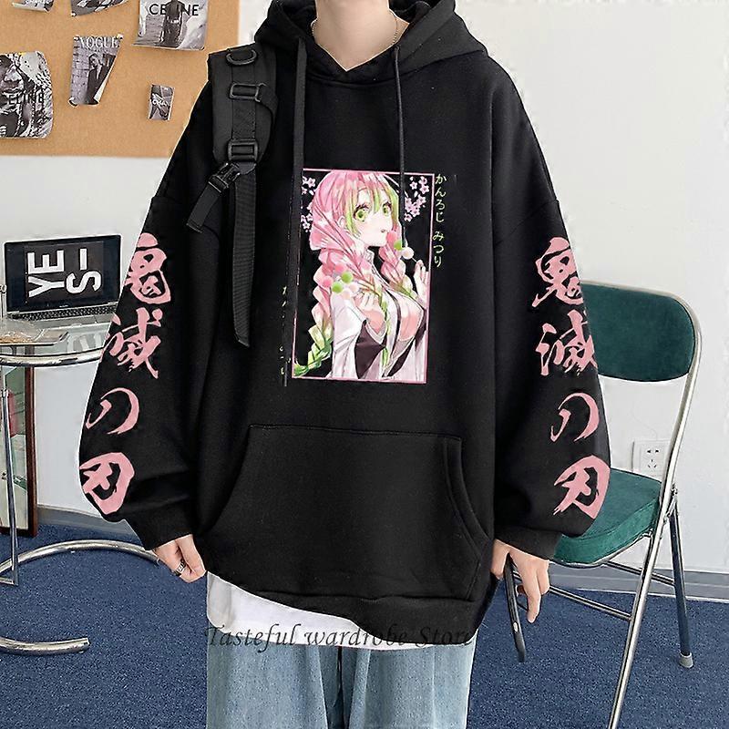 Demon Slayer Gadget Felpa Con Cappuccio Anime Kanroji Mitsuri