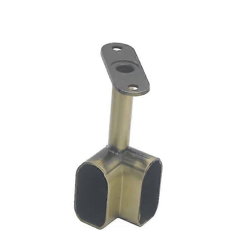 2pcs Alloy Ceiling Mounted Bracket Corner Wardrobe Rod Clothes Rail Lever Holder