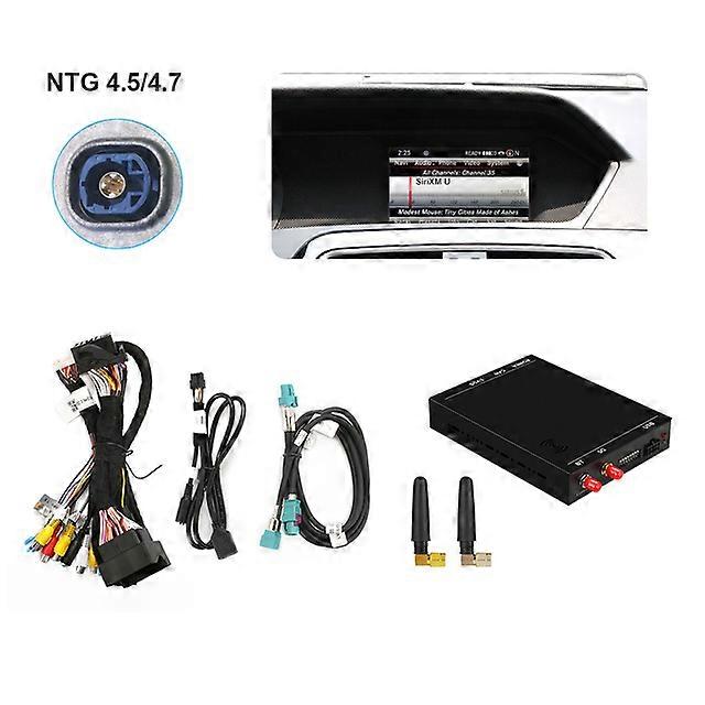 Wireless Carplay Module Decorder Box for Mercedes CLAW117 C Class W204 E Class W212 CLS Class W218 GLK ML Android Auto USB