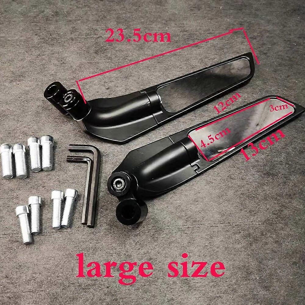 Universal New fixed wind wing for Honda CB599 / CB600 HORNET CB919 CB600F GROM MSX125 CB500 motorcycle Rotating rearview mirror