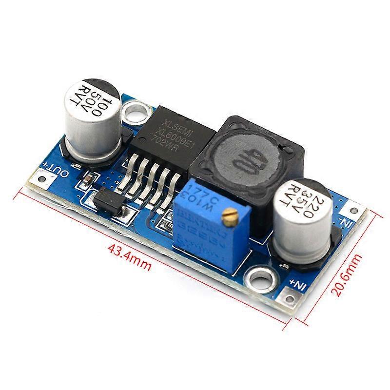 XL6009 Boost Converter Step Up Adjustable 15W 5-32V to 5-50V DC-DC Power Supply Module High Performance Low Ripple