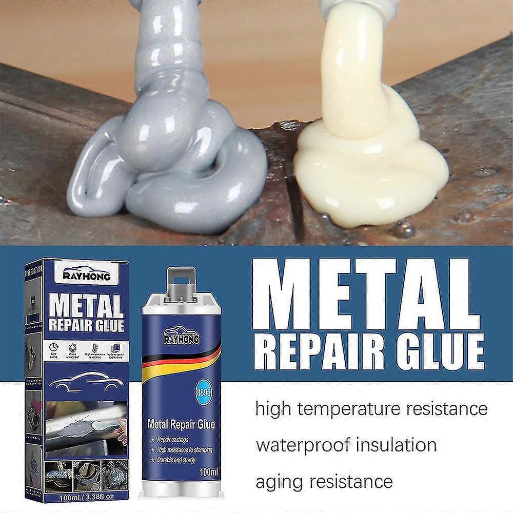 Metal Repair Paste Glue 50/100ml - Heat Resistance Cold Welding Adhesive