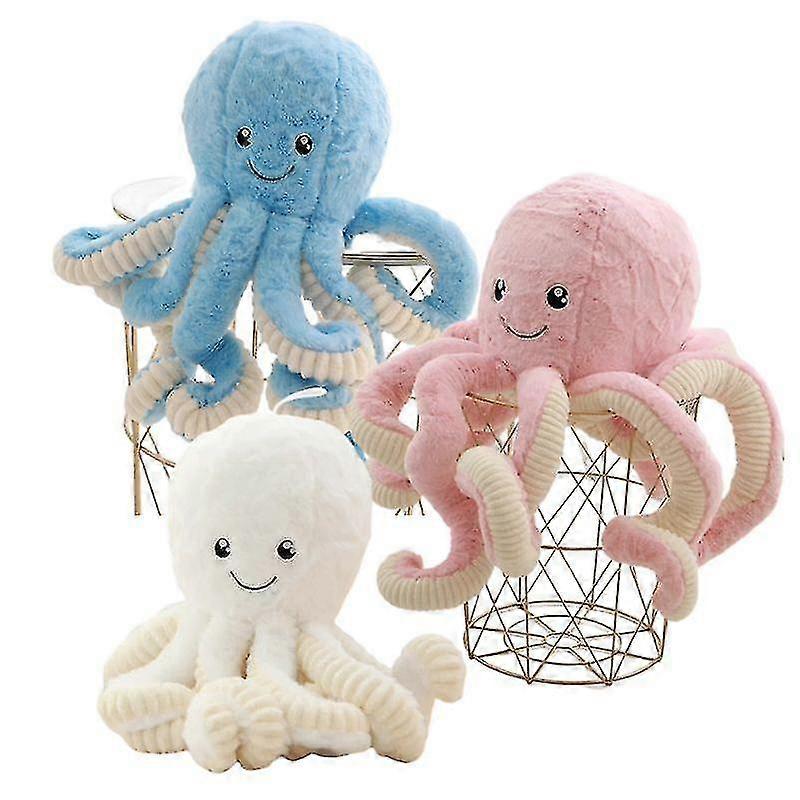 Full Size Super Lovely Simulare Caracatiță Pandantiv Plush Umplute Jucărie Soft Animal Home Accesorii Drăguț Animal Doll Copii Cadouri -b
