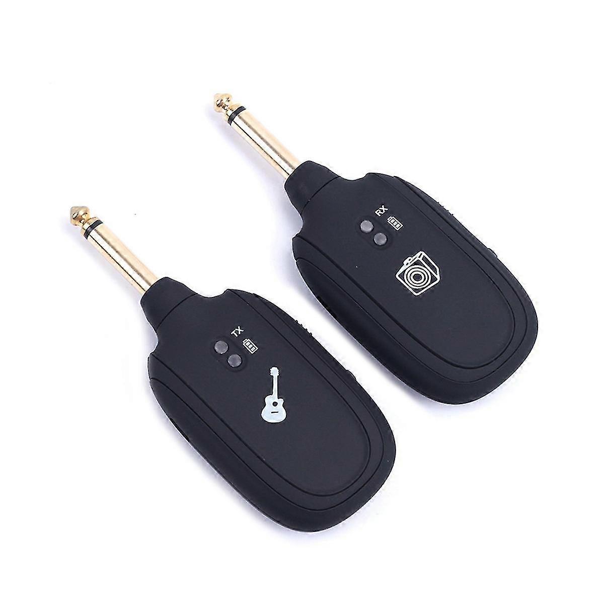 Gitarový bezdrôtový prenosový systém A8 Elektrická gitara Bezdrôtový vysielač Prijímač audio linky Elektrická fajka
