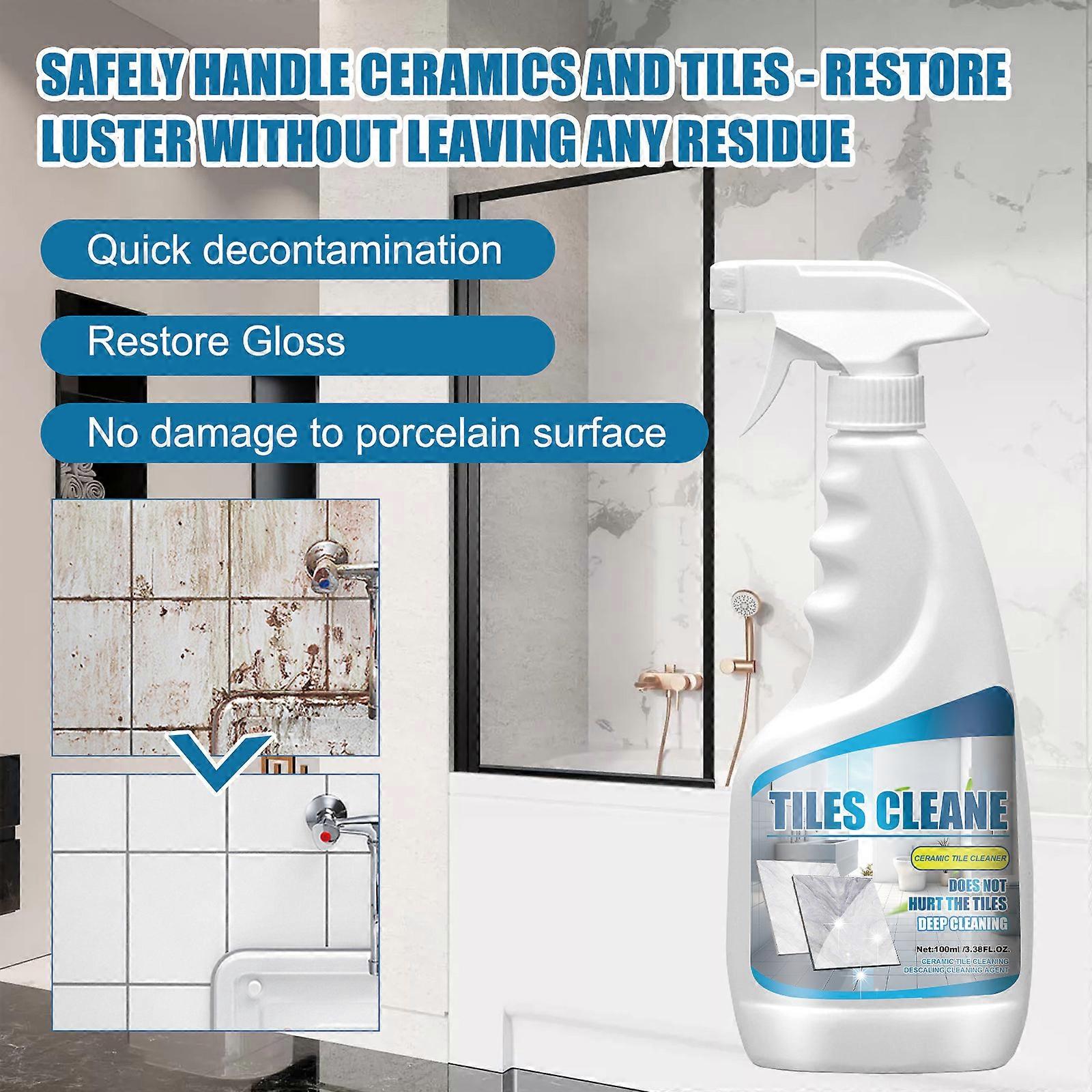 New Tile Grout Cleaner Sprayer, Ultimate Grout Cleaner for Tile Floors, Stubborn Stains Cleaner, Quickly Removes Dirt, 100ml