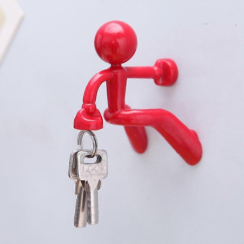 2 PCS Multifunctional Magnetic Refrigerator Magnet Key Hanger