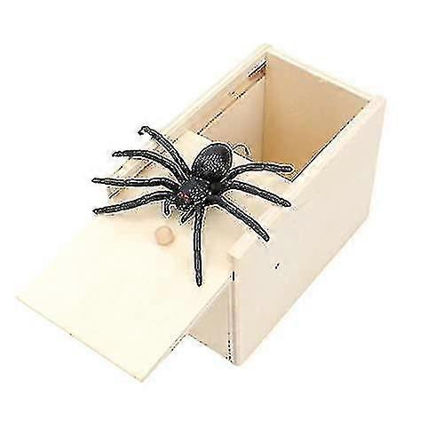 Spider Prank Toys Fake Spider Simulation Spider Prank Scare Box Surprise Box