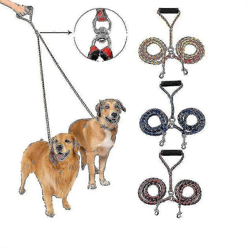 One For Two Dog Leashes For Large Dog Leashes For Two Dogs