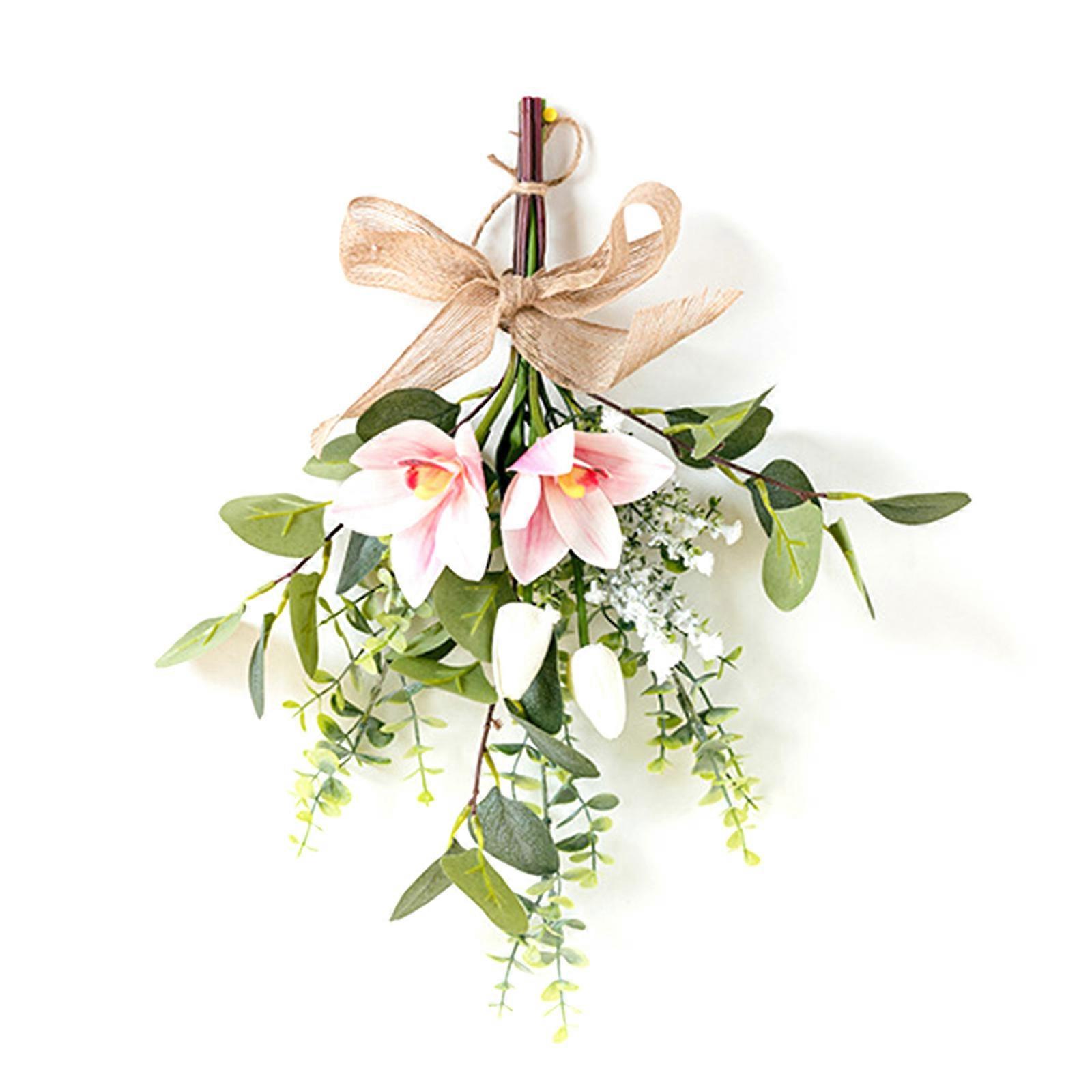 Artificial Flower bouquet Branches Faux Ficus Twig Home Office Shop Party Decoration