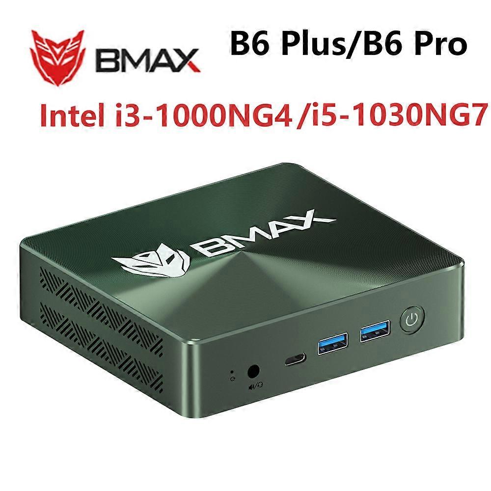 BMAX B6 Plus Intel i3-1000NG4 B6 Pro Intel i5-1030NG7 Mini-pc Windows 11 DDR4 12GB/16GB 512GB Nvme SSD Desktop Gamercomputer