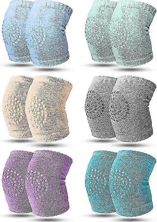6 Pairs Creeping Knee Pads For Babies