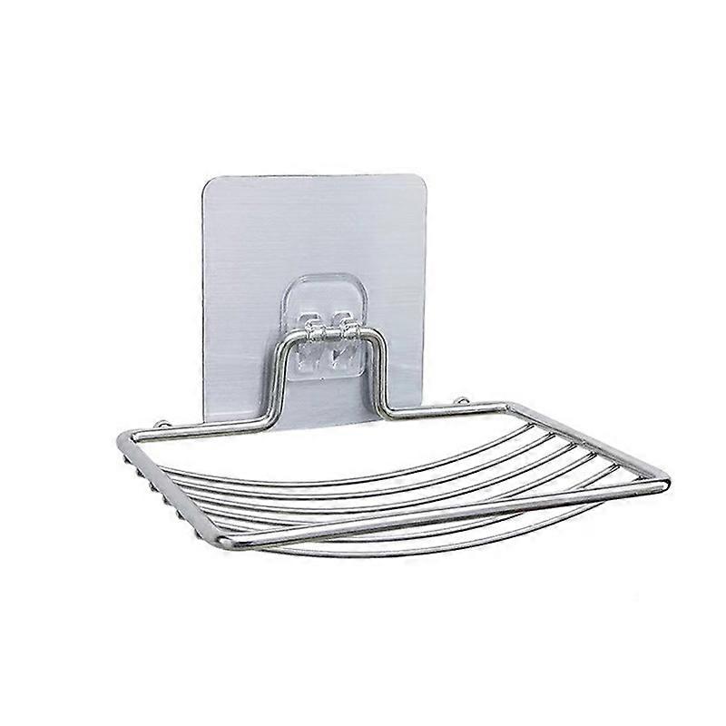 4 PCS Soap Rack, Style: Single Layer Curved With Sticker