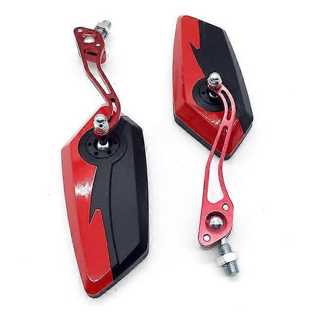 QX Universal Motorcycle Rearview Side Mirror Reversing Handlebar Auxiliary Mirrors Adjustable Reflector Modified Part For Motocross