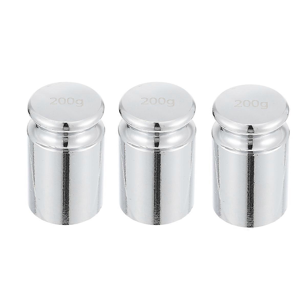 3pcs Precision Calibration Weight 200g Plating Weight Labs Scale Balance Tools