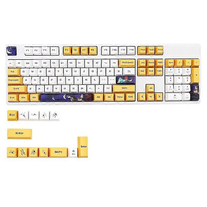 Custom Keycap Dye Sublimation Oem Profile For Mx Switch Dz60 Gk61 Sk61 117 Keys