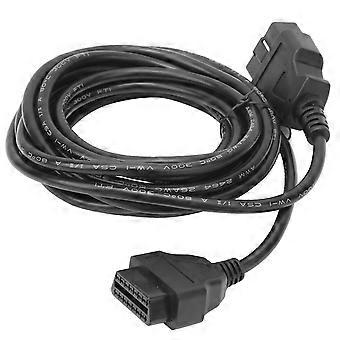 IKKEGOL 5M (16.4ft) OBD2 Extension Cable – 16 Pin Male To Female Diagnostic Extender For Passenger & Heavy-Duty Vehicles