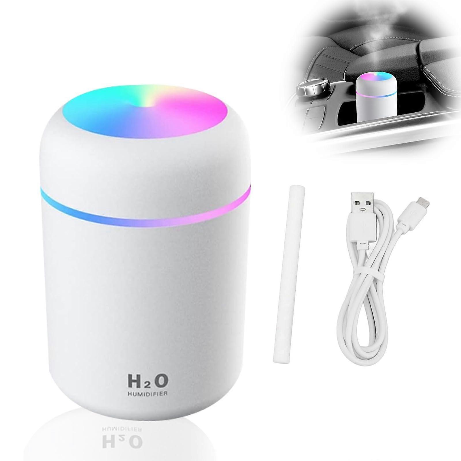 300ml Air Mini Humidifier USBCool Mist Maler Purifier 2 Spray Modes,100% New