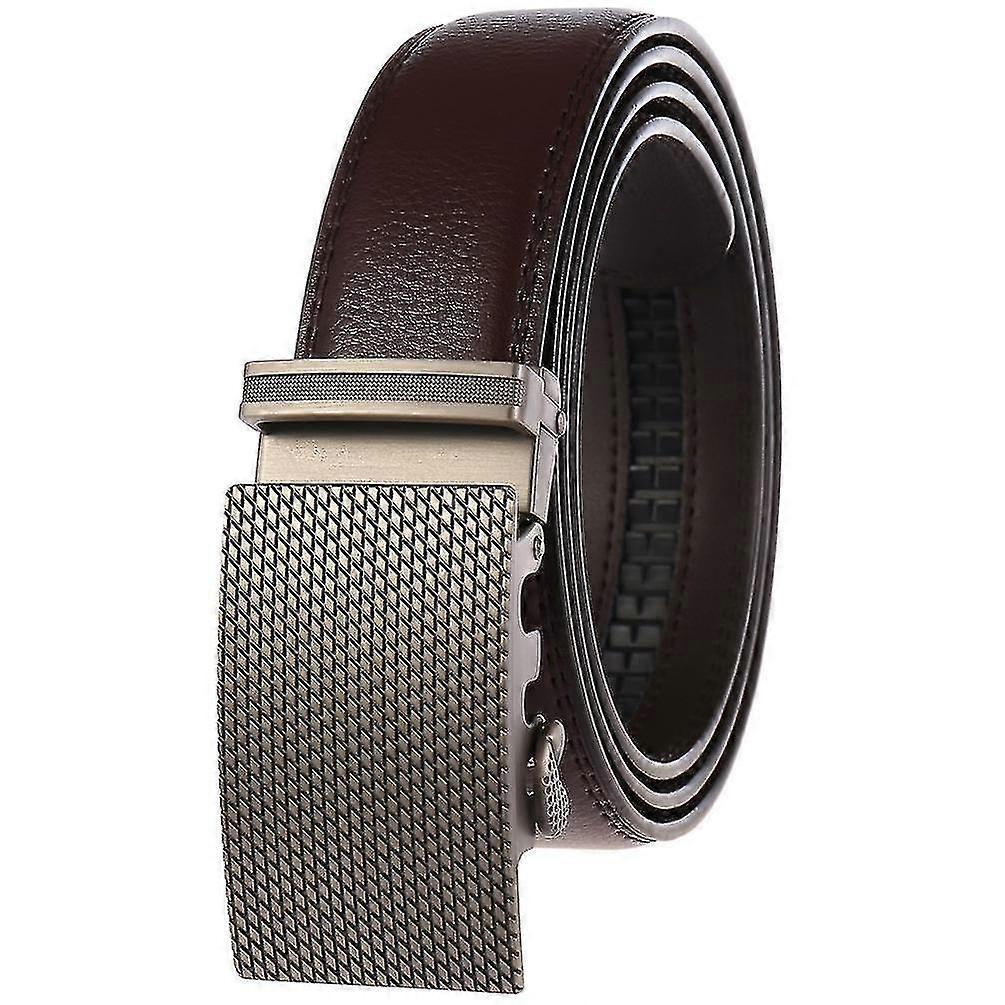 حزام الرجال، الشريحة السقاطة حزام متوافق مع الرجال اللباس بانت قميص جلد طبيعي، وتقليم لتناسب $ الجلود السقاطة الشريحة حزام مع انقر مشبك - ضبط