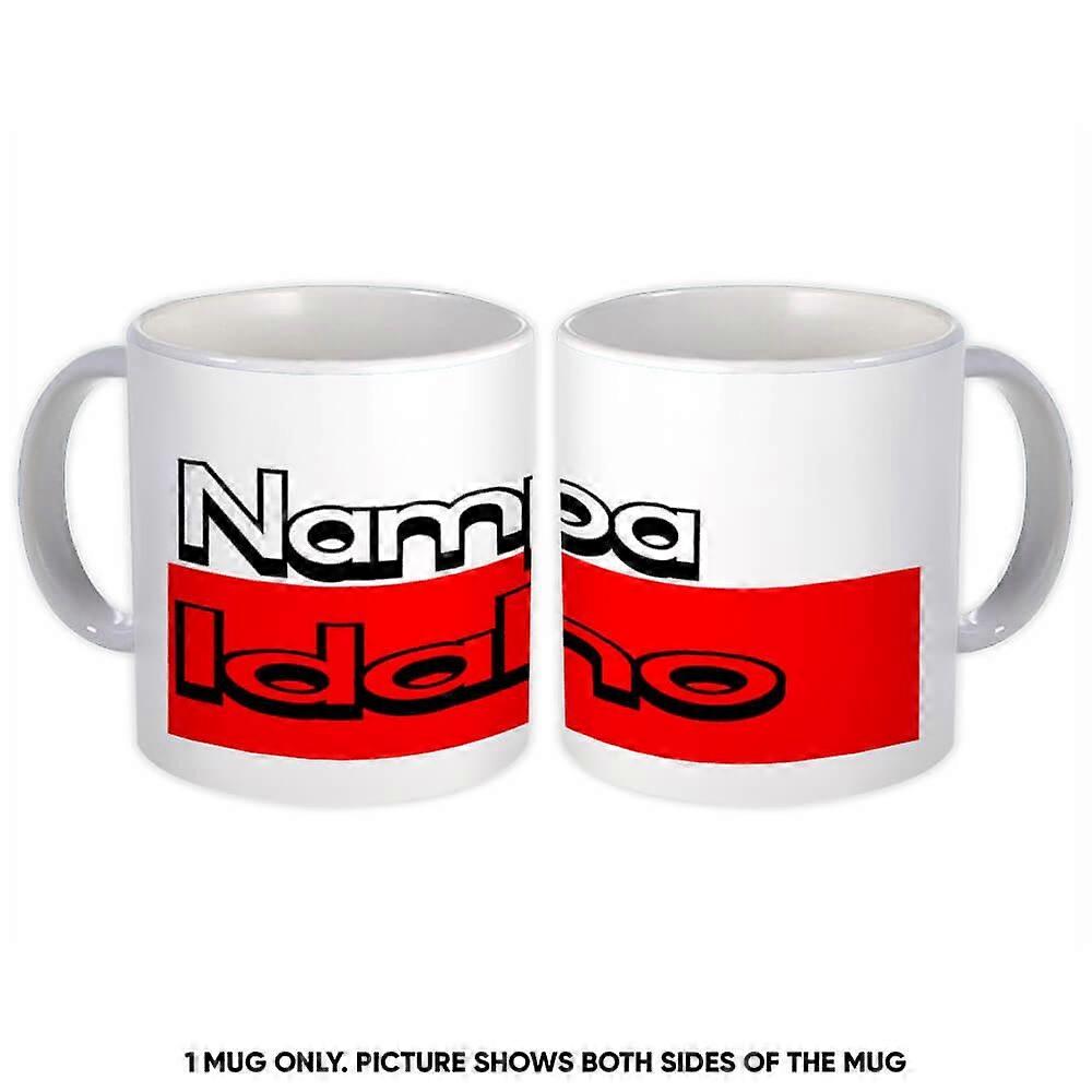 Gift Mug: Nampa Idaho Rectangle