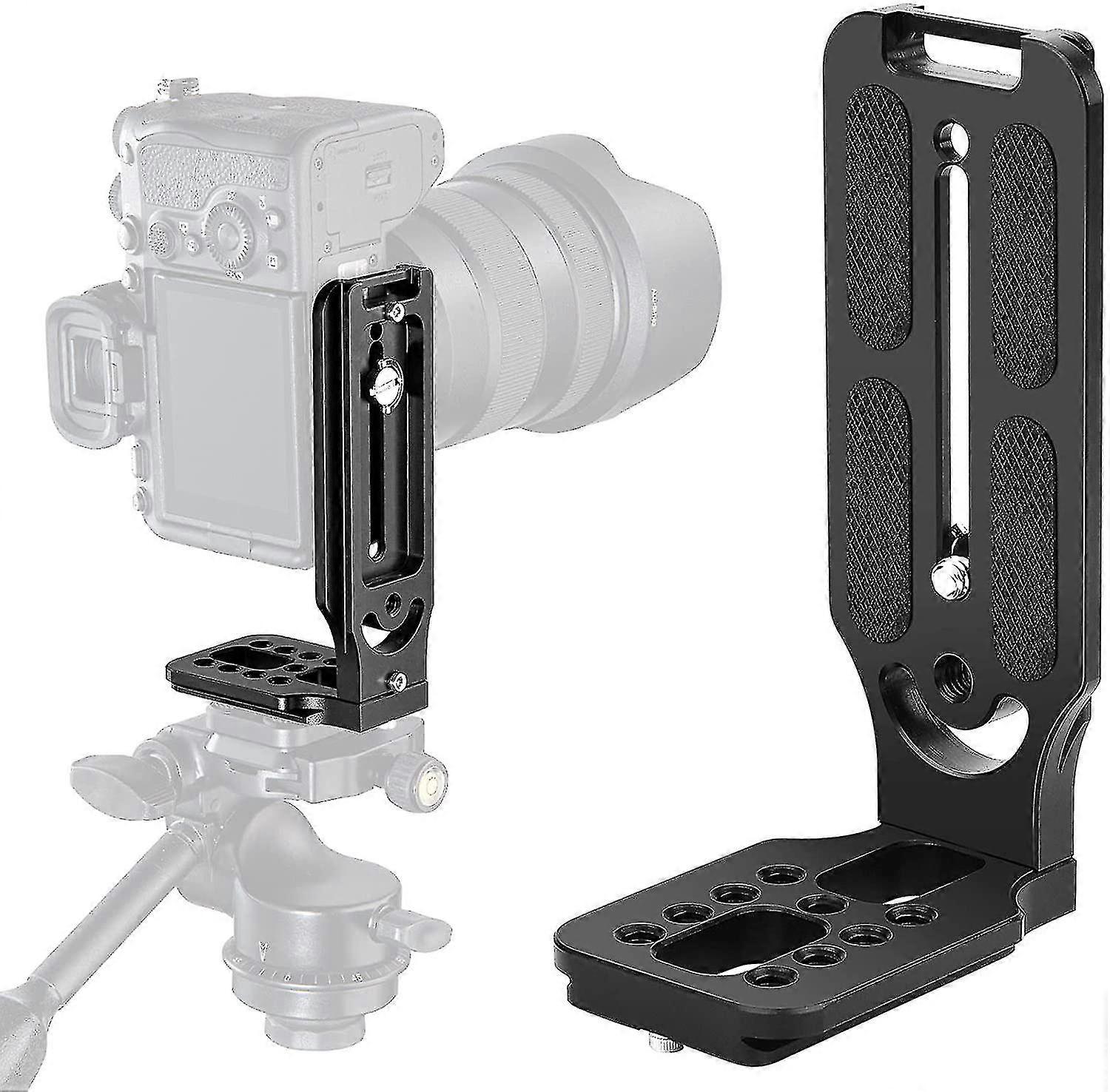 Dslr Camera L Bracket Tripod Quick Release Plate For Canon Nikon Sony Dji Osmo Ronin Zhiyun Stabilizer