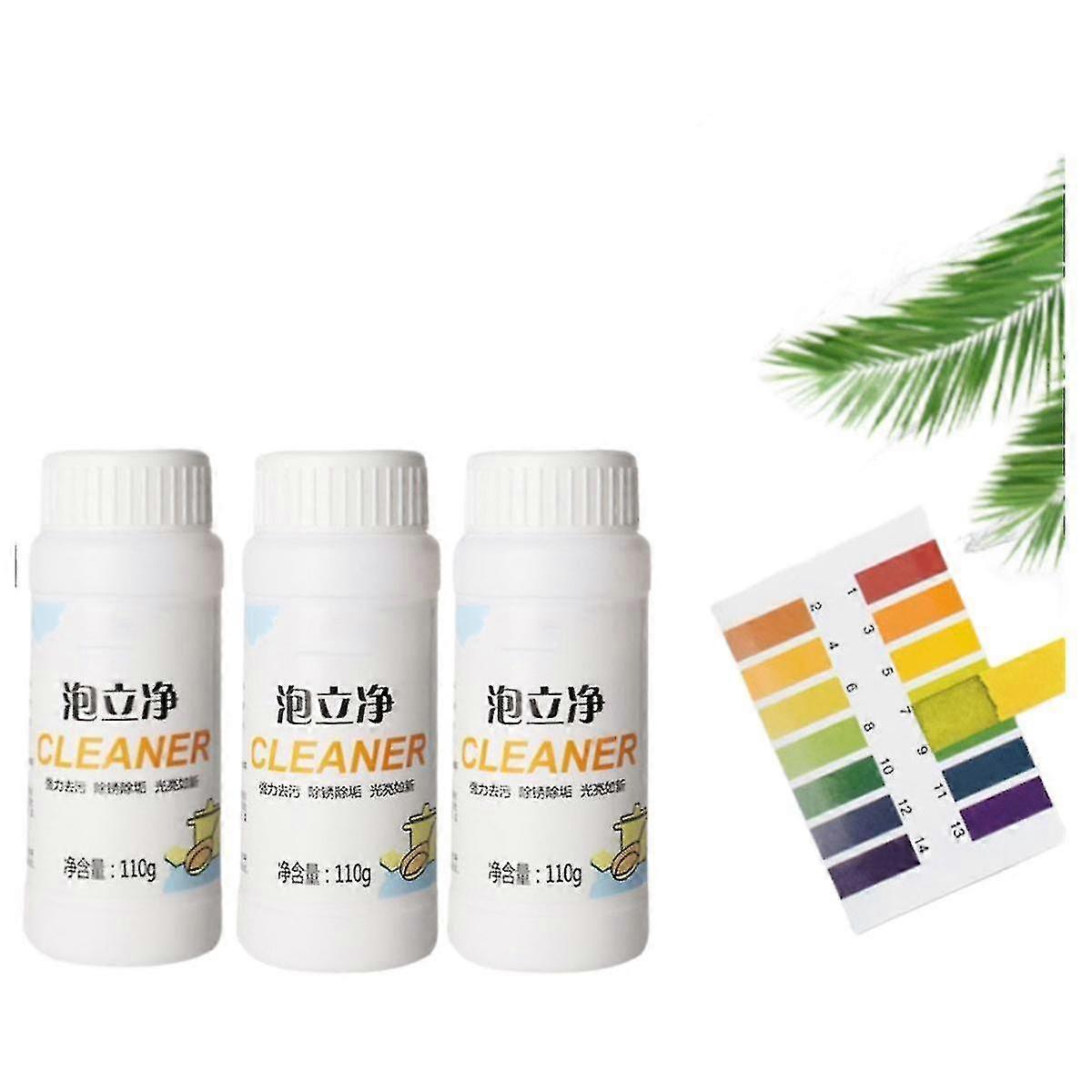 3pcs Foam Rust Remover Kitchen All-purpose Cleaning Powder, Kitchen Instant Cleaning New