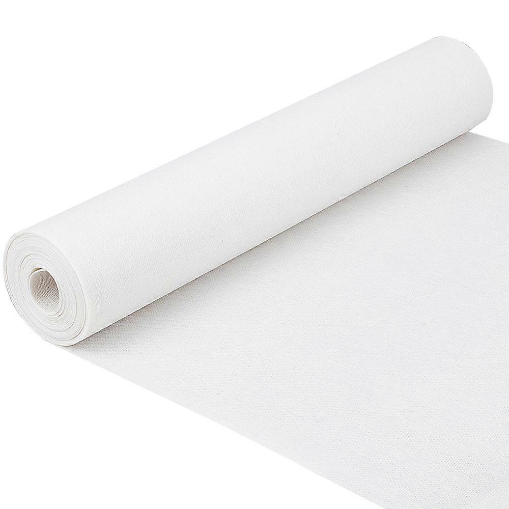 1 Roll Polyester Fabric for Luggage Lining White 40x0.06cm about 4.7 Yards/Roll