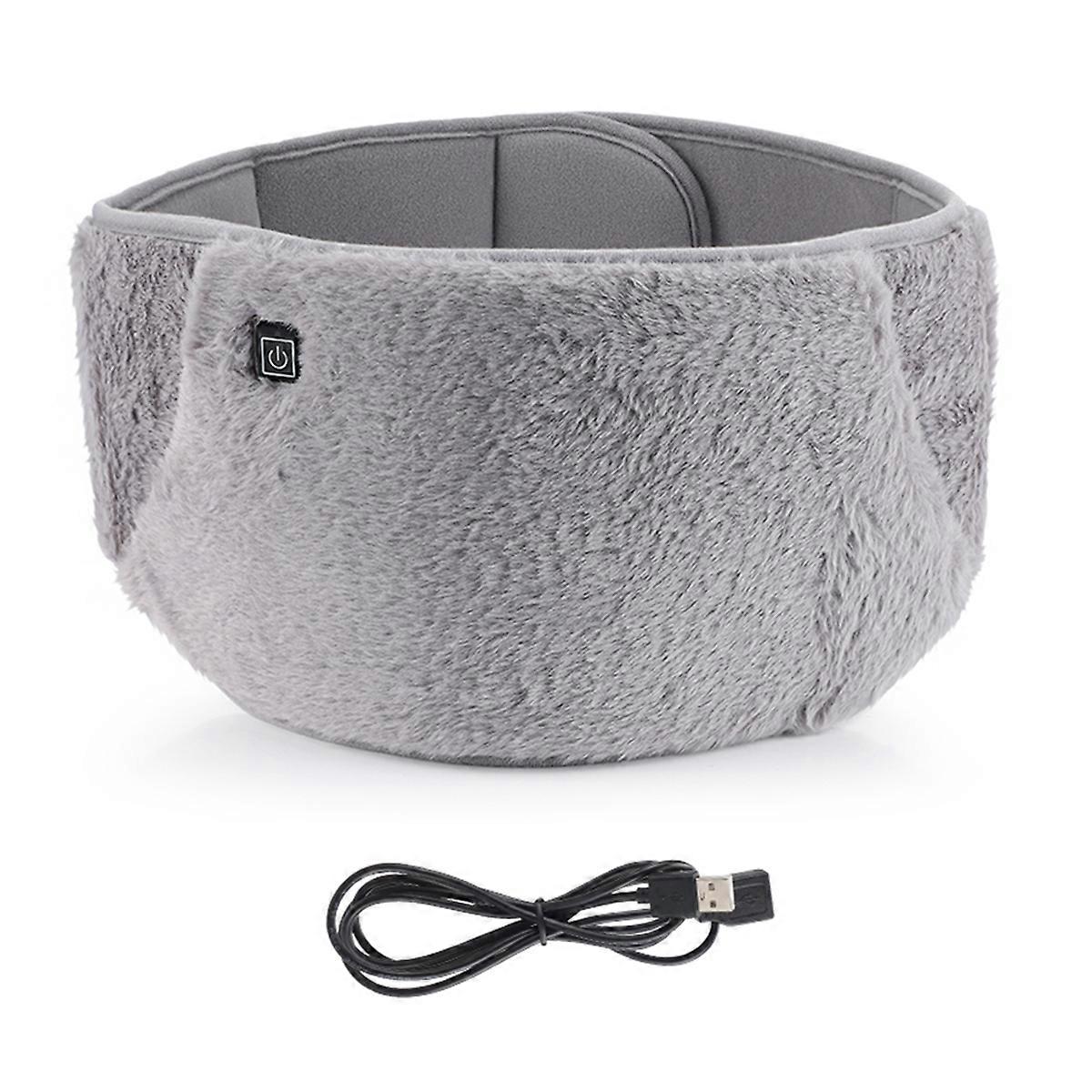 Electric Heating Belt with Hand Pockets USB Uterus Hand Warmer for Period Cramps Body Joints Pain M